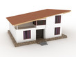The house with sloping roof №3