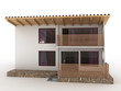 The house with sloping roof №2