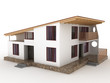 The house with sloping roof №1