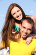 Portrait of happy young teenagers