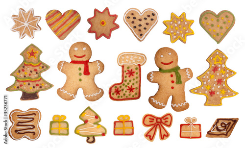Foto: Christmas gingerbread cookies Christmas gingerbread cookies