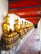 Buddhas statue at Wat Pho in Bangkok, Thailand Buddhas statue at Wat Pho in Bangkok, Thailand