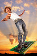 surfing in the sky on a memory module