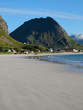 Picturesque landscape at Norway beach Picturesque landscape at Norway beach