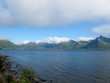 Picturesque landscape at Norway islands Picturesque landscape at Norway islands