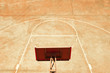 Empty basketball court Empty basketball court