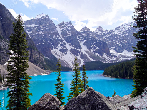 Photo: Moraine Lake Moraine Lake