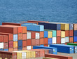 warehouse with sea containers