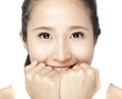 Beautiful smiling Woman Face closeup Beautiful smiling Woman Face closeup