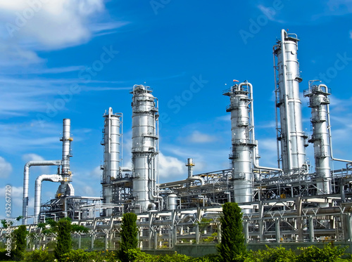 Photo: Petrolium plant in Thailand Petrolium plant in Thailand
