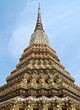 Angle of Pagoda at Wat Pho , Bangkok in Thailand Angle of Pagoda at Wat Pho , Bangkok in Thailand