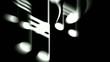 Music Notes and treble clef.80:abstract,flying,flat,ambient
