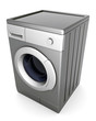 picture of washing machine on a white background