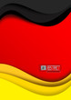 Deutsch Flagge, abstrakt # Vektor Deutsch Flagge, abstrakt # Vektor