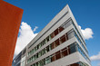 Office building against blue sky Office building against blue sky