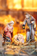 Weihnachtskrippe Holzfiguren