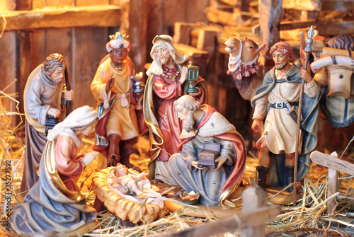 Photo: Weihnachtskrippe Weihnachtskrippe