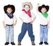 Three cowboys