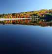 Beautiful fall lake