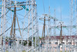 Photo: Type on the open switching center of electrical substation Type on the open switching center of electrical substation