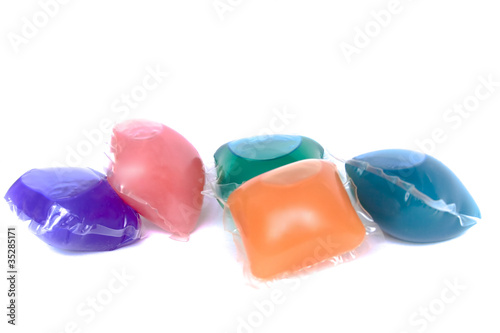 Photo: Gel capsules for washing machine Gel capsules for washing machine