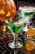 Halloween drinks - Witch Blood Martini