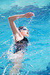 Photo: Swimmer performing the crawl stroke Swimmer performing the crawl stroke