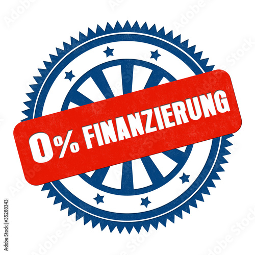 Illustration: 0% Finanzierung 0% Finanzierung