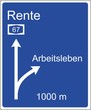 Rente und Arbeitsleben