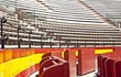 Burladero en la plaza de toros
