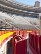 Gradas en la plaza de toros