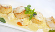 Noix de Saint Jacques cuisiné