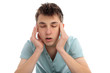 Photo: Headache pain discomfort Headache pain discomfort