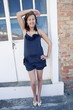 Fashion young girl outdoor session
