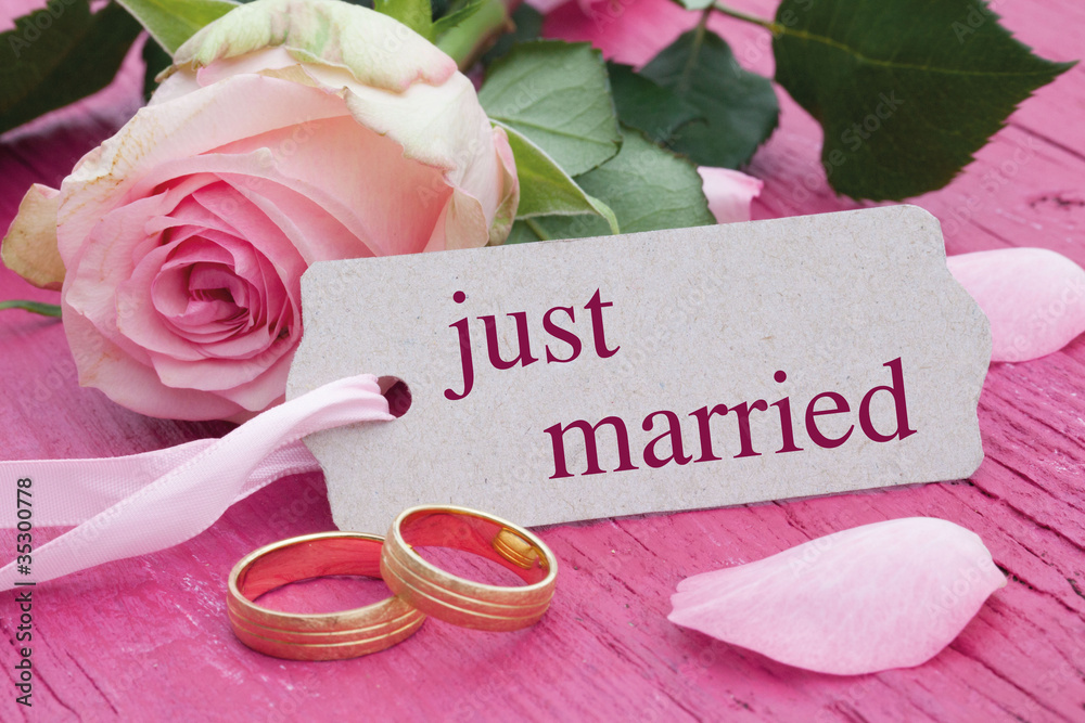 Just married
