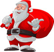 Hang loose santa claus