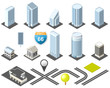 Isometric map toolkit downtown