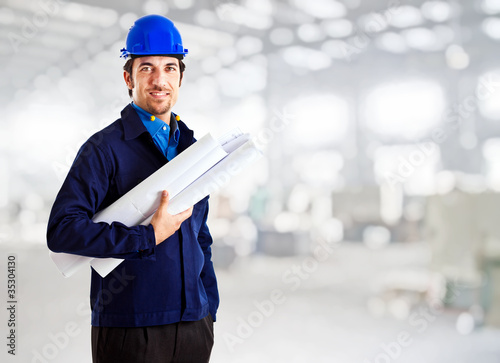 Foto: Engineer portrait Engineer portrait