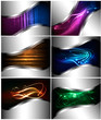 Big set of abstract technology backgrounds. Vector illustration Big set of abstract technology backgrounds. Vector illustration
