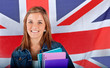 English female student