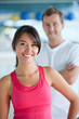 Couple at the gym