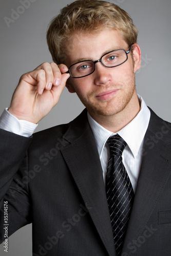 Photo: Businessman Wearing Glasses Businessman Wearing Glasses