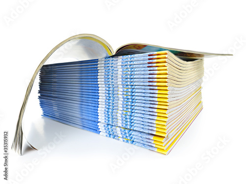 Photo: Stack of magazines Stack of magazines