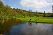 łąka nad rzeką
