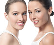 two women beauty portrait