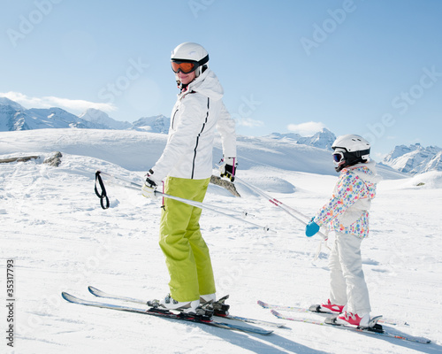 Photo: Ski lesson Ski lesson