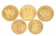 Old gold coins