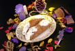 PIATTINO CON DUE CANNOLI PIATTINO CON DUE CANNOLI