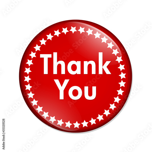 Illustration: Thank you button Thank you button