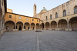 Ascoli Piceno (Marches, Italy) - Cloister of ancient church Ascoli Piceno (Marches, Italy) - Cloister of ancient church